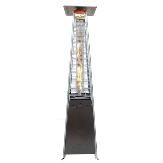 Kingchii 48,000 BTU Pyramid Outdoor Heater with Wheels