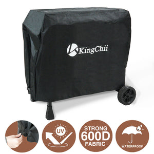 KingChii 28 Inch Waterproof Griddle Cover for Outdoor Flat Top Gas Grills