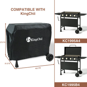 KingChii Waterproof Griddle Cover for KC1995A4 and KC1995B4 Outdoor Griddles