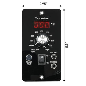 Universal Pellet Grill PID Control Board with Digital LED Temperature Display