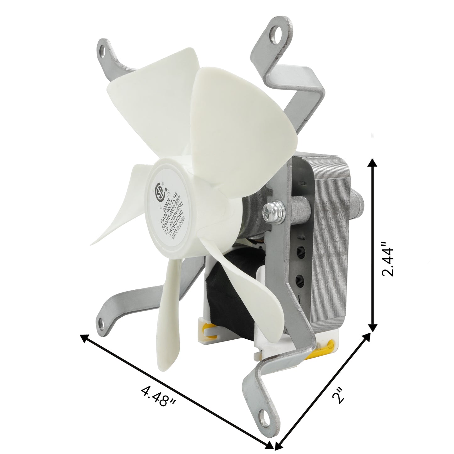Upgraded Induction Fan Replacement Parts, 120V 60Hz - Fits for KingChii HWPG 456A/B/C/D/E Wood Pellet Grills and Smoker