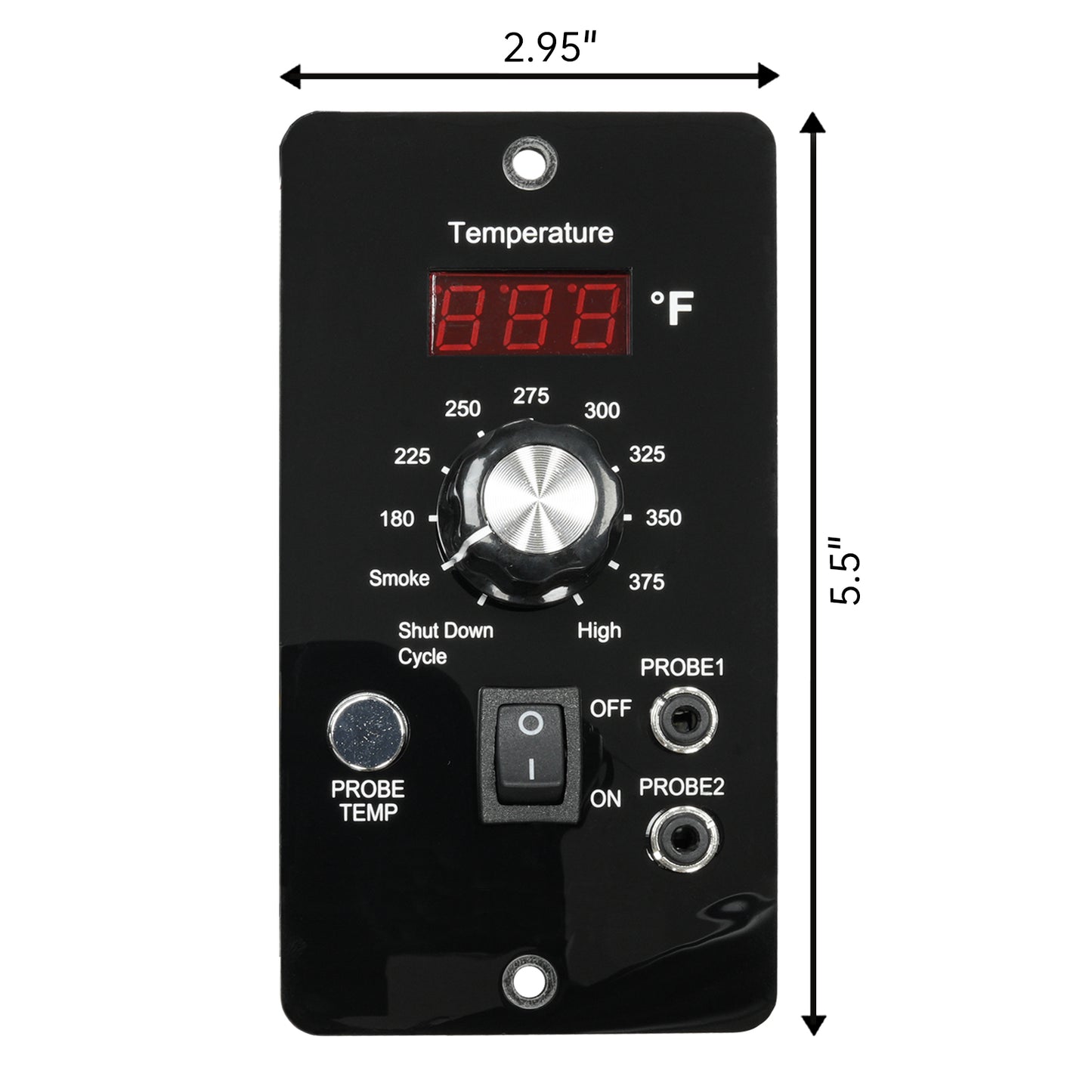 Replacement PID Digital Control Panel – OLD Version (No KingChii Logo), Fits KingChii HWPG 456A/B/C/D/E Wood Pellet Grills