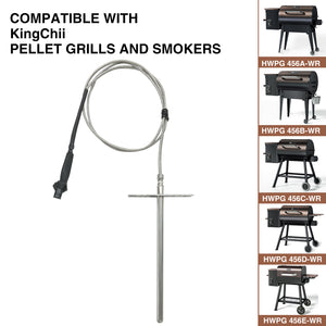 RTD Probe Compatible with Universal Pellet Grill and Smoker PID Control Board