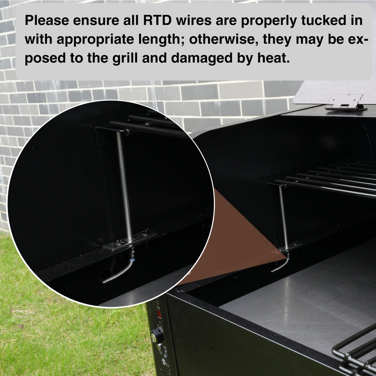 RTD Temperature Probe Installation for Pellet Grill Digital Controller Board