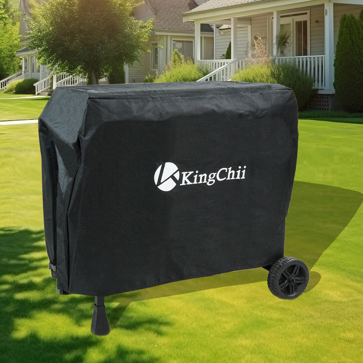 KingChii Outdoor Griddle Cover for Patio Flat Top Gas Grill Weather Protection
