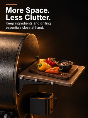 Ironcrest 456 wood pellet grill product features and cooking space