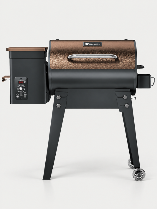 KingChii Wood Pellet Grill & Smoker for Patio, RV & Camping (test)